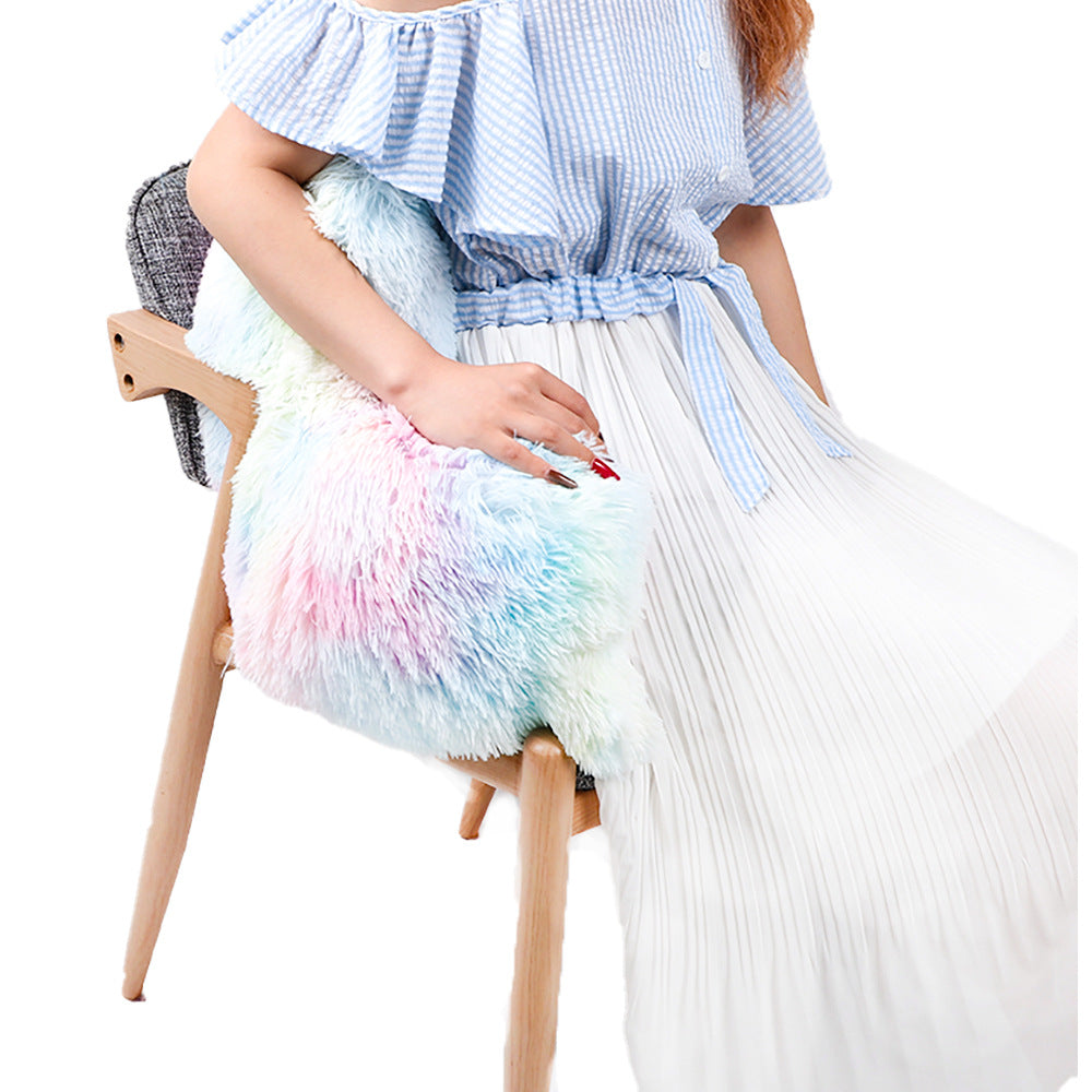 Office Lumbar Backrest Pillow Support Cushion With Armrests