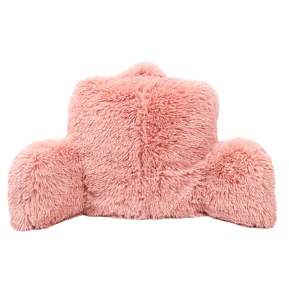 Office Lumbar Backrest Pillow Support Cushion With Armrests