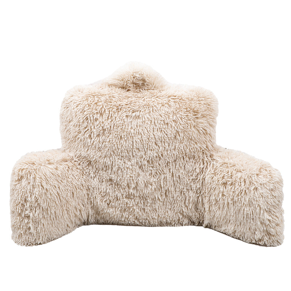 Office Lumbar Backrest Pillow Support Cushion With Armrests