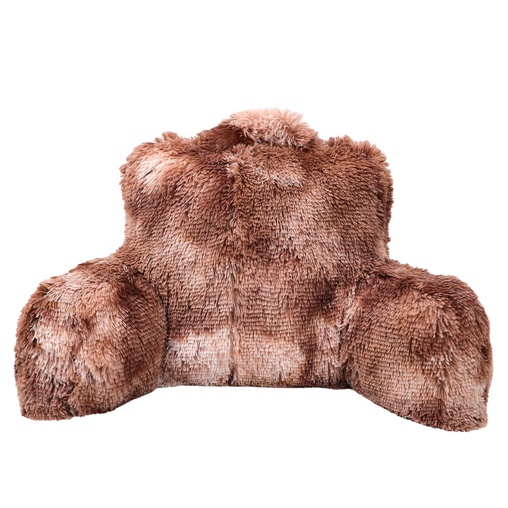 Office Lumbar Backrest Pillow Support Cushion With Armrests