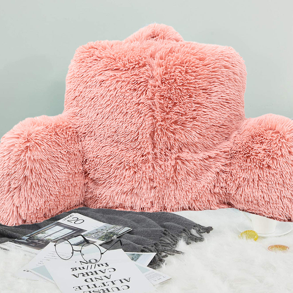 Office Lumbar Backrest Pillow Support Cushion With Armrests