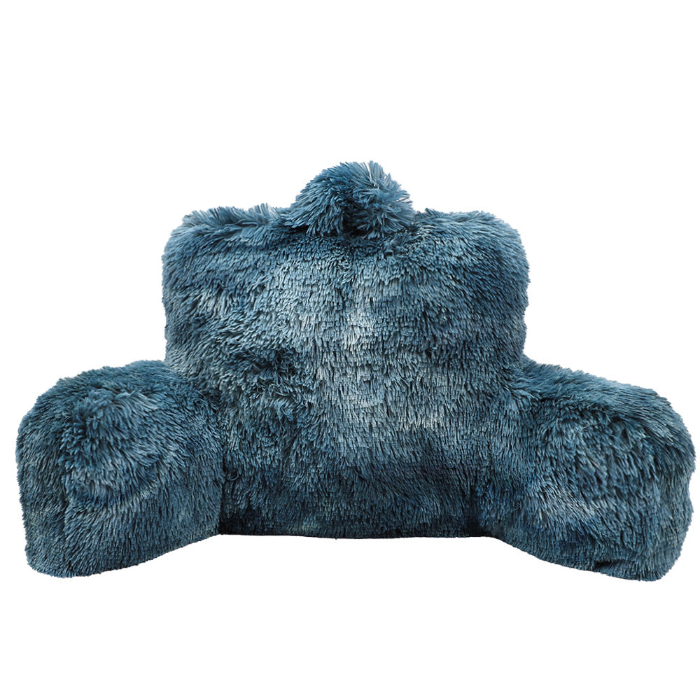 Office Lumbar Backrest Pillow Support Cushion With Armrests